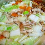 えのき氷タマネギ氷de野菜スープのベース~秋冬用